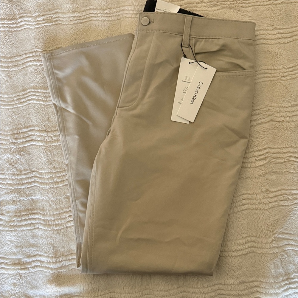 Calvin Klein Men's Khaki Chinos